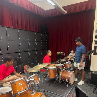 NOTE BY NOTE: Note by Note is a student-run nonprofit that offers free music lessons to children who might not otherwise have access to arts education. Brophy students meet with Loyola Academy students every Monday and Wednesday after school in the band room, helping young learners build confidence and enjoy the process of making music. While the program is focused on Loyola this year, it remains open to future partnerships as it continues to grow.