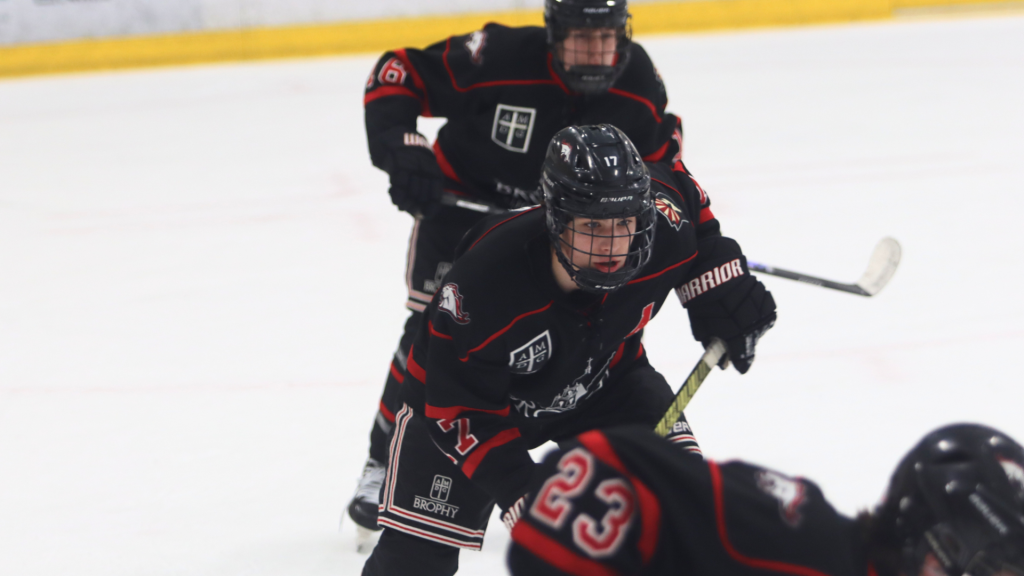 Hockey | The hockey team advanced to the AHSHA State Playoffs Quarterfinals.