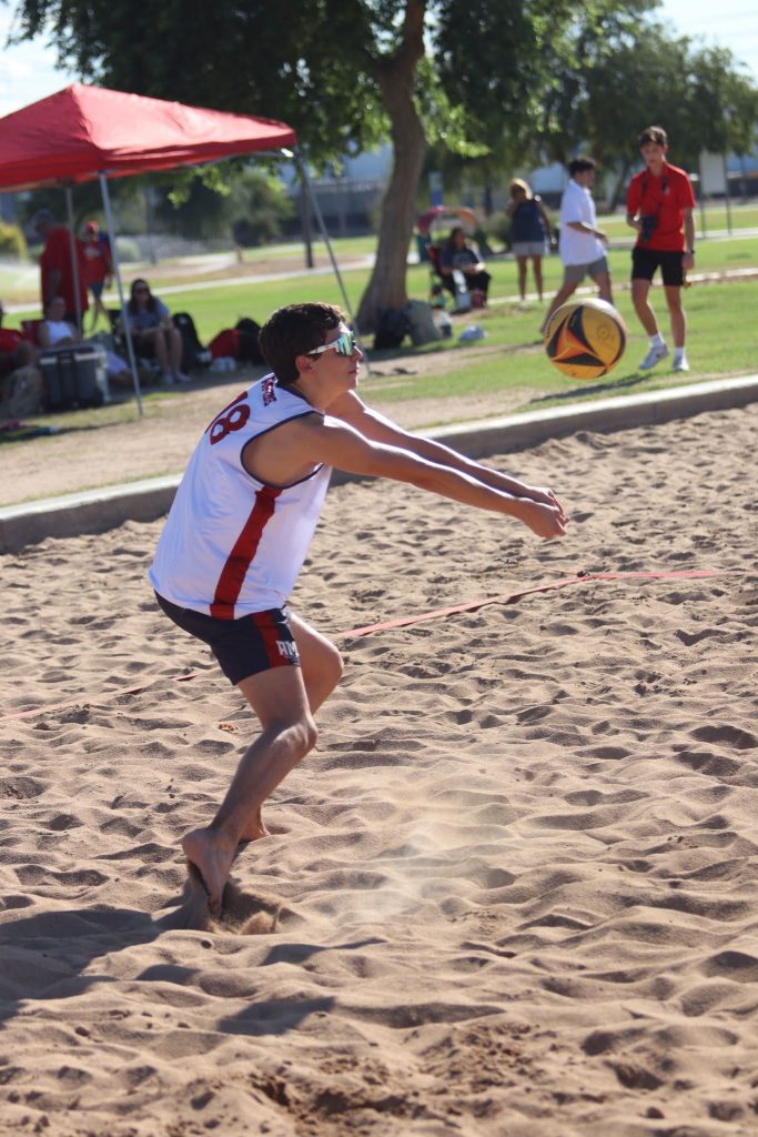 Beach Volleyball | The Brophy beach volleyball team qualified for the initial AIA Division I State Tournament, with two individual pairs advancing to postseason play.