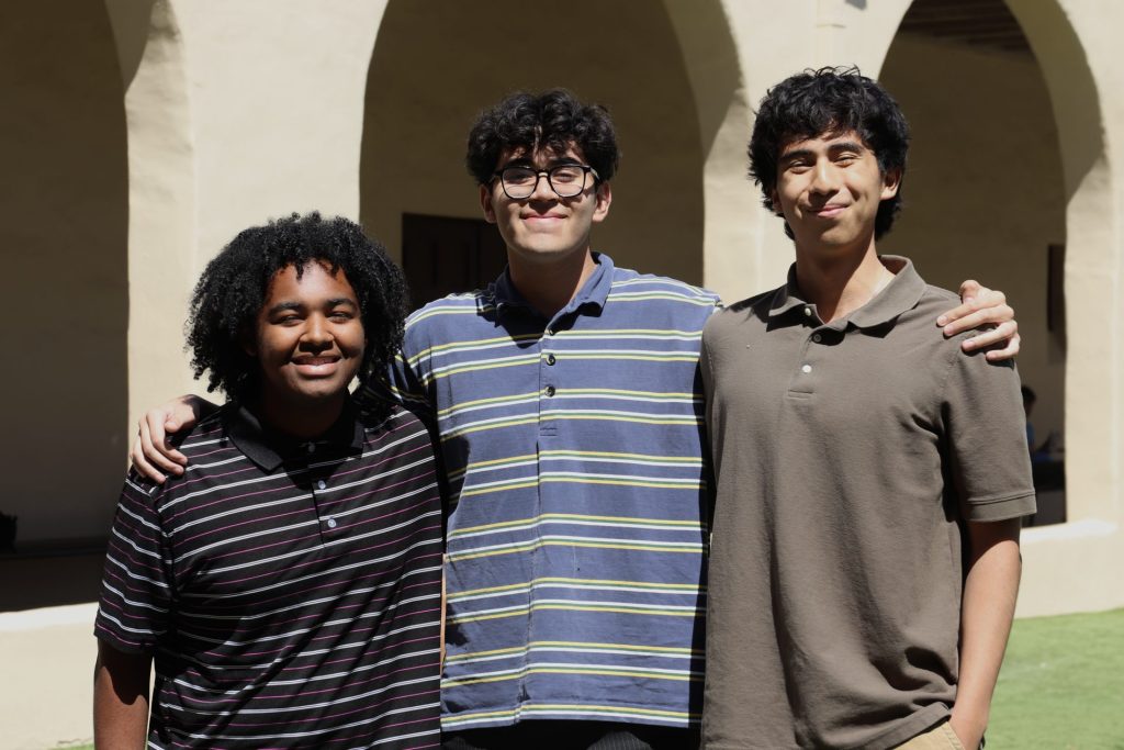 QuestBridge Scholars | This year, three Brophy seniors were named QuestBridge National College Match Finalists. This competetive program connects low-income students with full-ride scholarships to elite universities. Bran’nu Brown ’26 (the first Loyola Scholar to attend an Ivy League) will attend Columbia University, Leo Ochoa ’26 will attend Boston College, and Josue Valdez ’26 will attend the University of Notre Dame.
