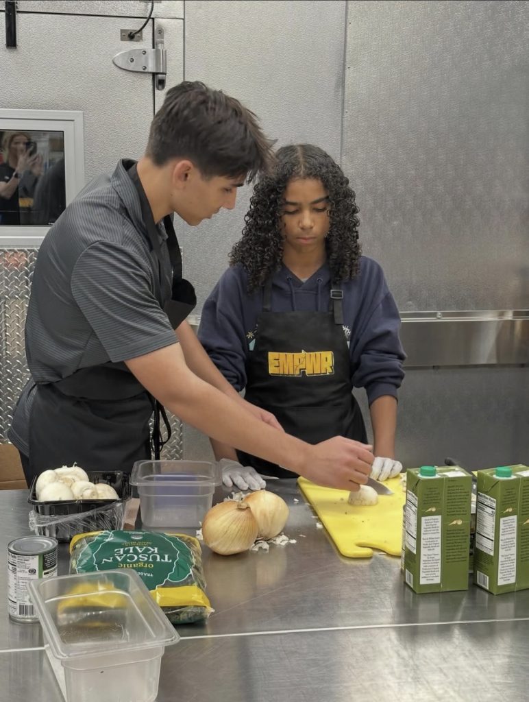 Empowering Wellness | Brophy’s Gavin Reddy ’26 has been named a Daily Point of Light award recipient for his nonprofit, EMPWR Arizona. Founded in 2024, EMPWR combats childhood obesity in Native communities through Indigenous cooking classes and nutrition education. Following an $8,000 grant from the Catholic Campaign for Human Development, Gavin is now scaling his programming to reach more families.