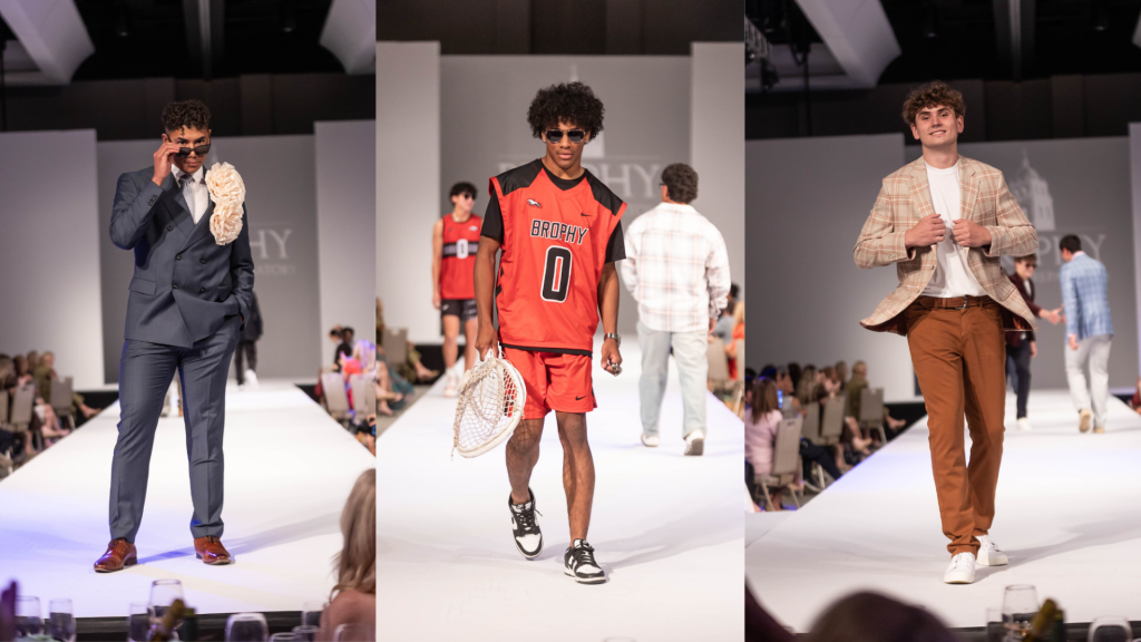 Strutting Their Stuff | 261 seniors walked the runway as part of the 42nd annual Brophy Fashion Show, the higheset participation in the event’s history. This year’s theme, “Bound in Brotherhood,” was a perfect reminder of what the Fashion Show is all about: celebrating the bonds seniors have built over the past four years before graduation season kicks off.